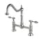 Kingston Brass KS1178TAL Tudor Bridge Kitchen Faucet, Brushed Nickel KS1178TAL - alternate 1